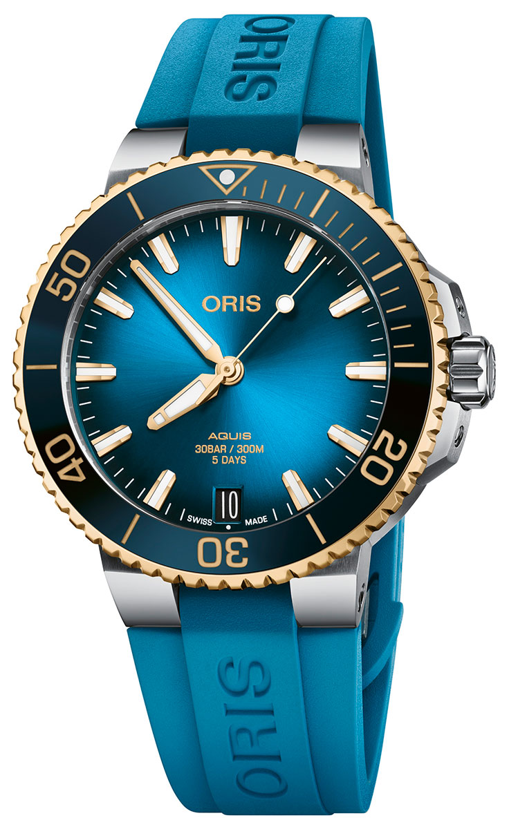 Oris Aquis Date Calibre 400 Bi Colour 01 400 7769 6355 7 8 22