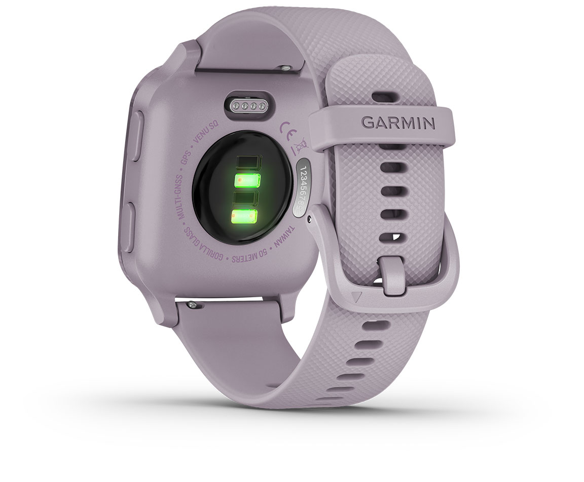 Garmin Venu Sq Metallic Orchid with Orchid Silicone Band 010-02427