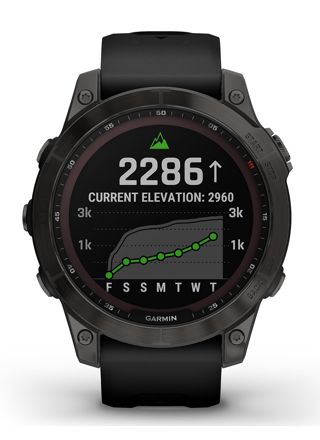 MONTRES SPORT / FENIX 7 Garmin FENIX® 7X SOLAR - Connected watch  black/slate grey - Private Sport Shop