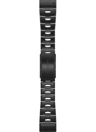 ⇒ Bracelet QuickFit™, 26mm, Silicone, Gris / Orange - Garmin-010