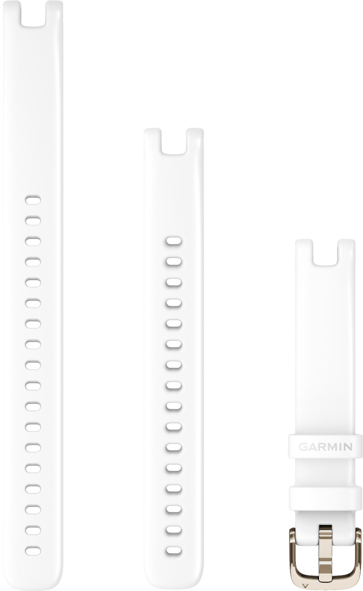 Garmin Lily white silicone band 010-13068-00 - watchesonline.com