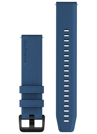 Garmin Quick Release silicone strap 20 mm blue 010-13076-04