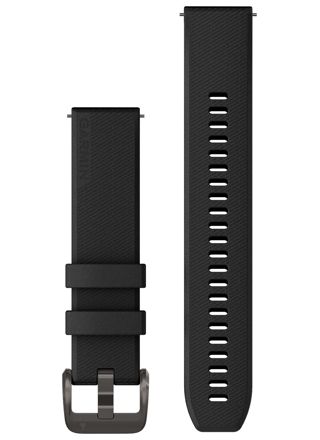 Garmin Quick Release silicone strap 20 mm black 010-13114-00