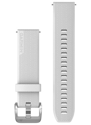 Garmin Quick Release silicone strap 20 mm white 010-13114-01