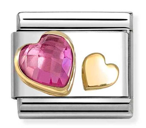 Nomination pink heart deals
