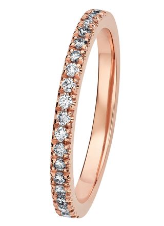 Kohinoor 033-264P-18 diamond ring Rose Gold Valerie