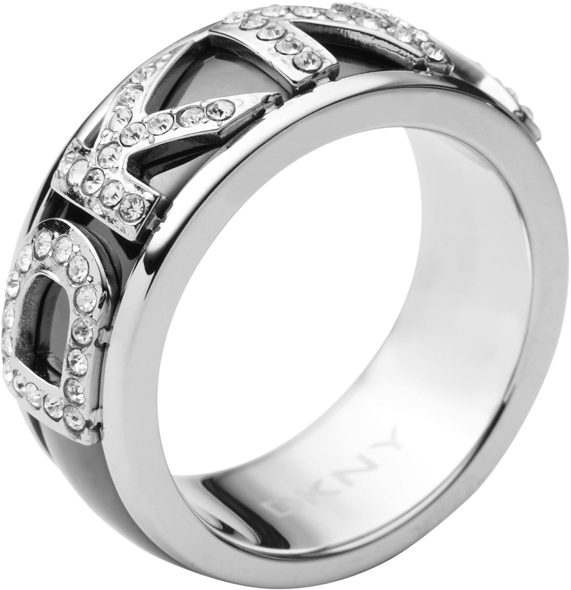 Dkny ring store steel