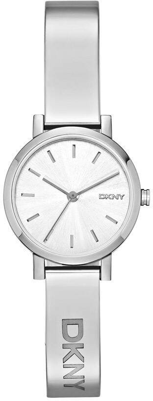 DKNY Silver-tone Women's Watch with Square-shaped Black Dial – Vintage Radar