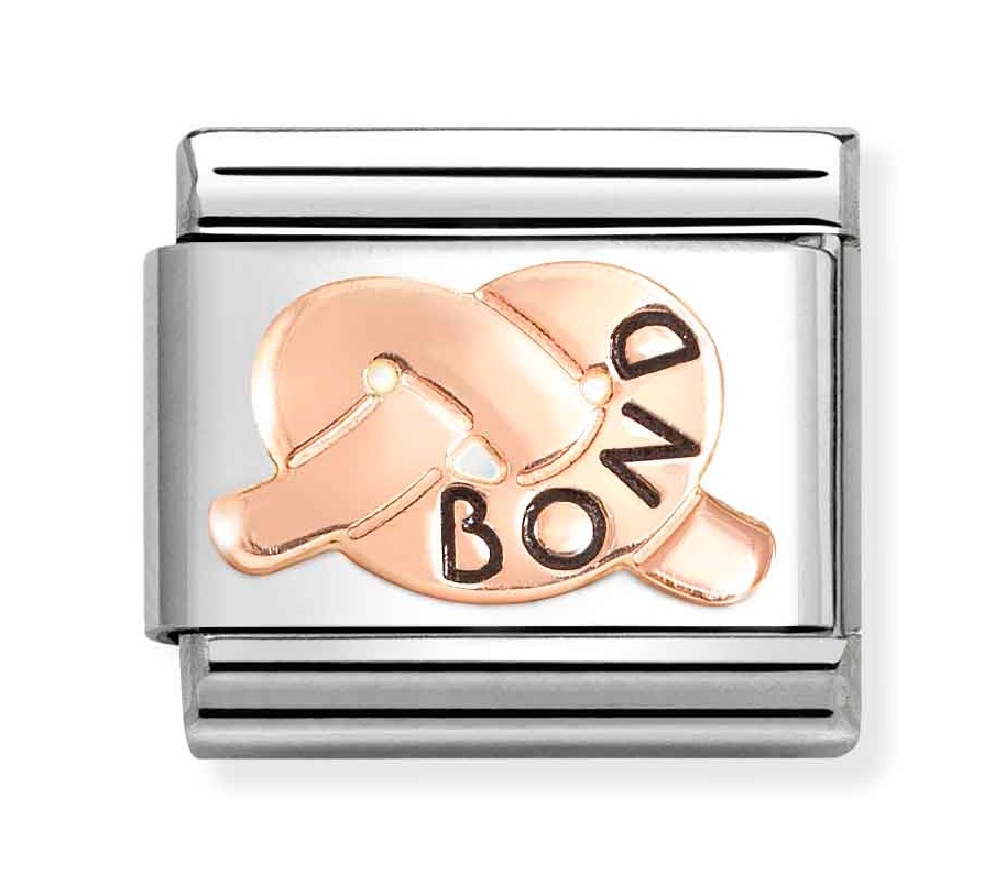 Nomination friendship knot charm clearance