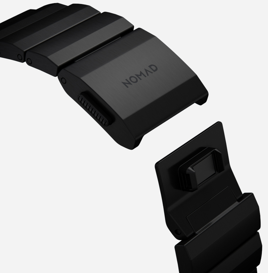 Nomad Steel Band Black 42/44 mm for Apple Watch NM1A41BXS0
