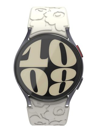 Samsung X Marimekko Galaxy Watch watch strap beige Unikko GP-TYR930TLAUW