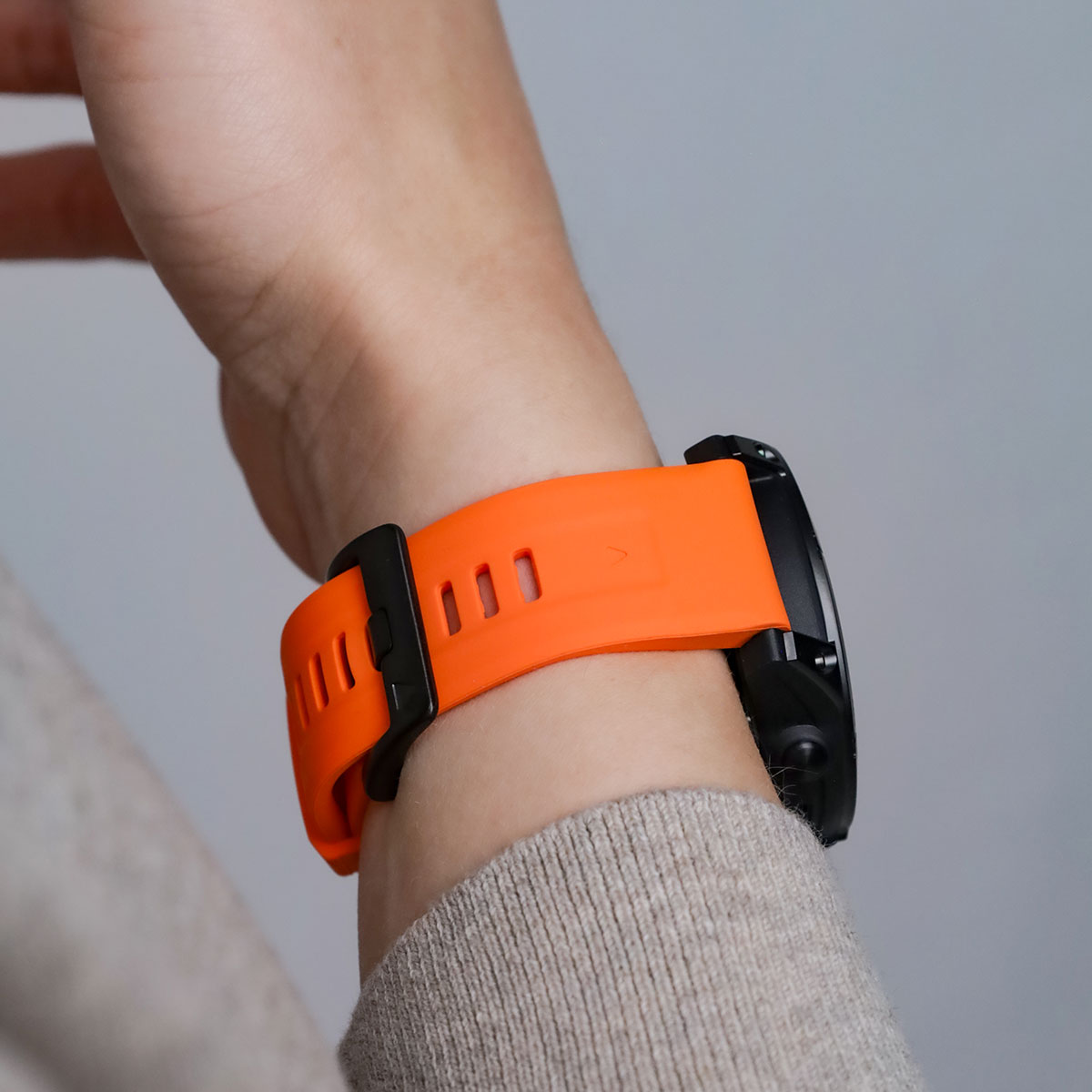 Bracelet silicone Garmin Forerunner 935 (orange) 