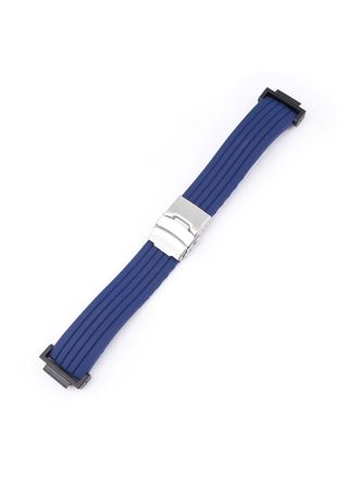 Tiera Casio G-Shock silicone watch strap blue