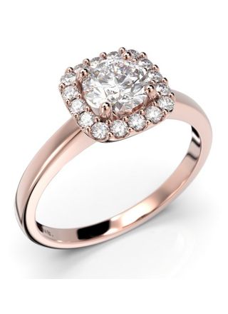 Festive Jemina halo-diamond ring 634-066-PK