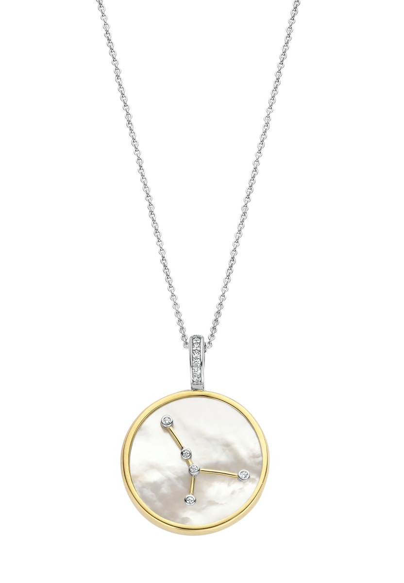 TI SENTO Written in the stars zodiac necklace cancer 6826CA