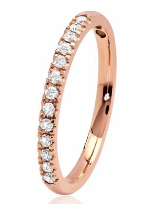 Kohinoor Sofia rose gold diamond ring 033-403P-13