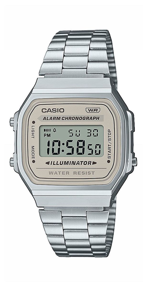 AQ800E-7A | Vintage Silver Stainless Steel Watch | CASIO