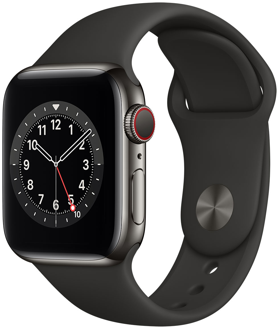 Apple Watch Series 6 GPS + Cellular Graphite Stainless Steel Case
