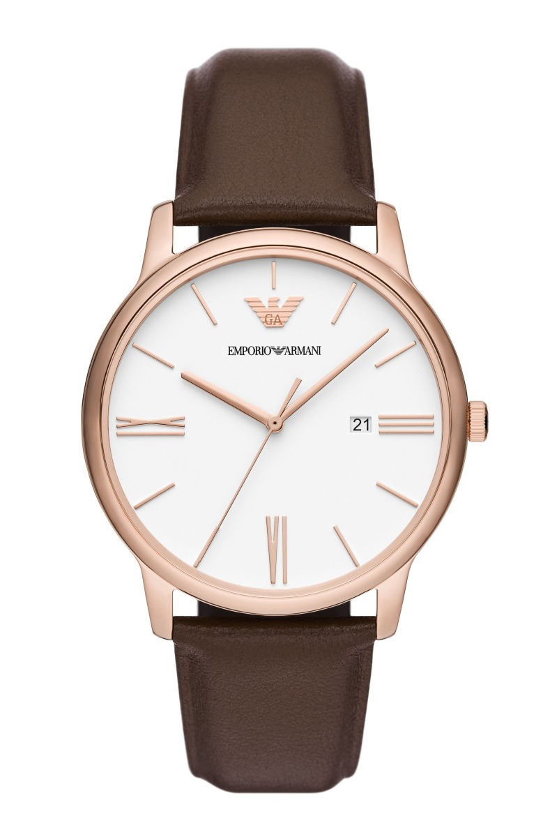 Emporio Armani Minimalist silver stainless steel AR11571