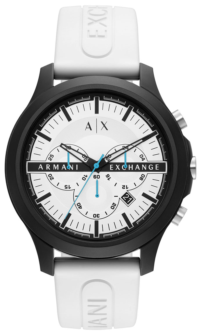 AX2435 Exchange Chronograph Armani White Hampton
