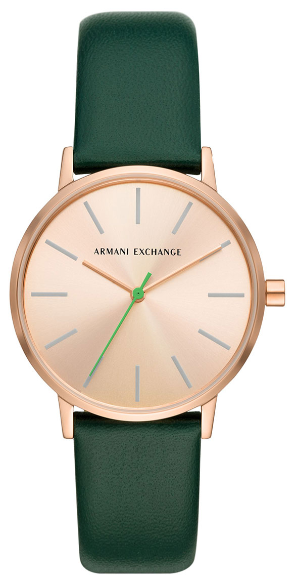 Armani Exchange Lola Rose Gold Green AX5577 - watchesonline.com