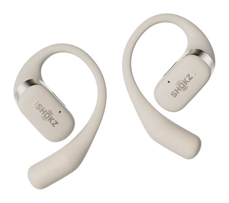 Shokz OpenFit Beige luujohdikuulokkeet - watchesonline.com