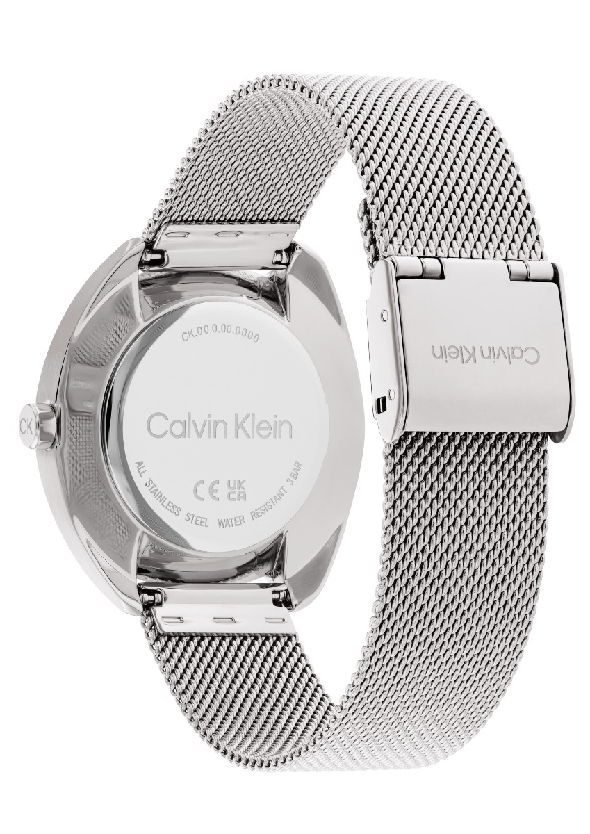 Calvin Klein Adorn mesh silver blush 25200269