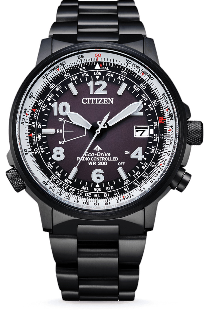 Citizen eco drive wr200 clearance radio controlled