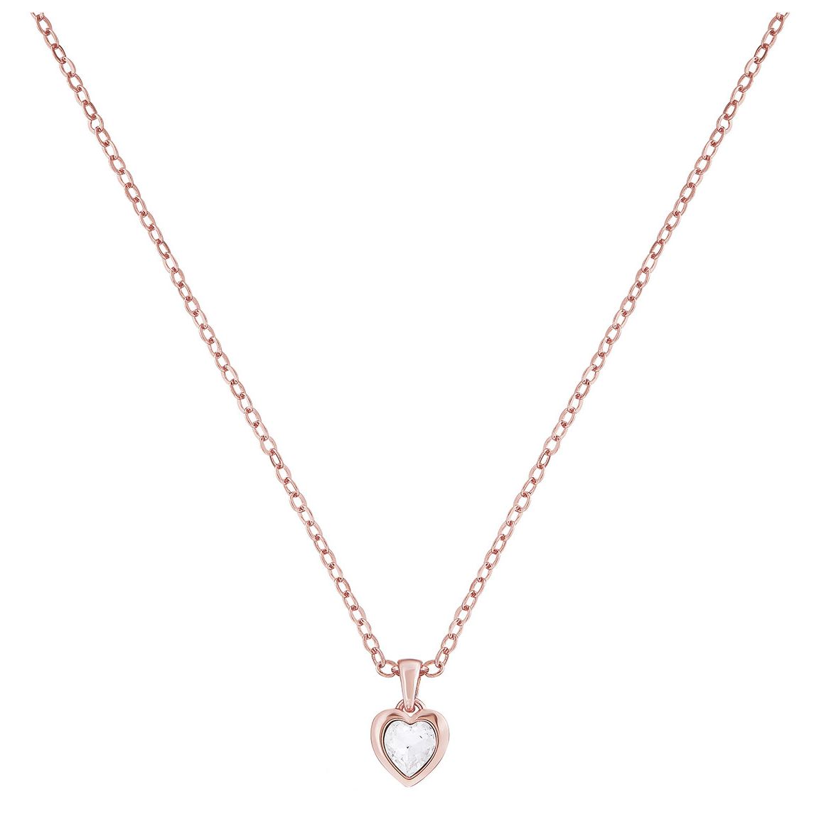 ted baker hannela crystal heart pendant