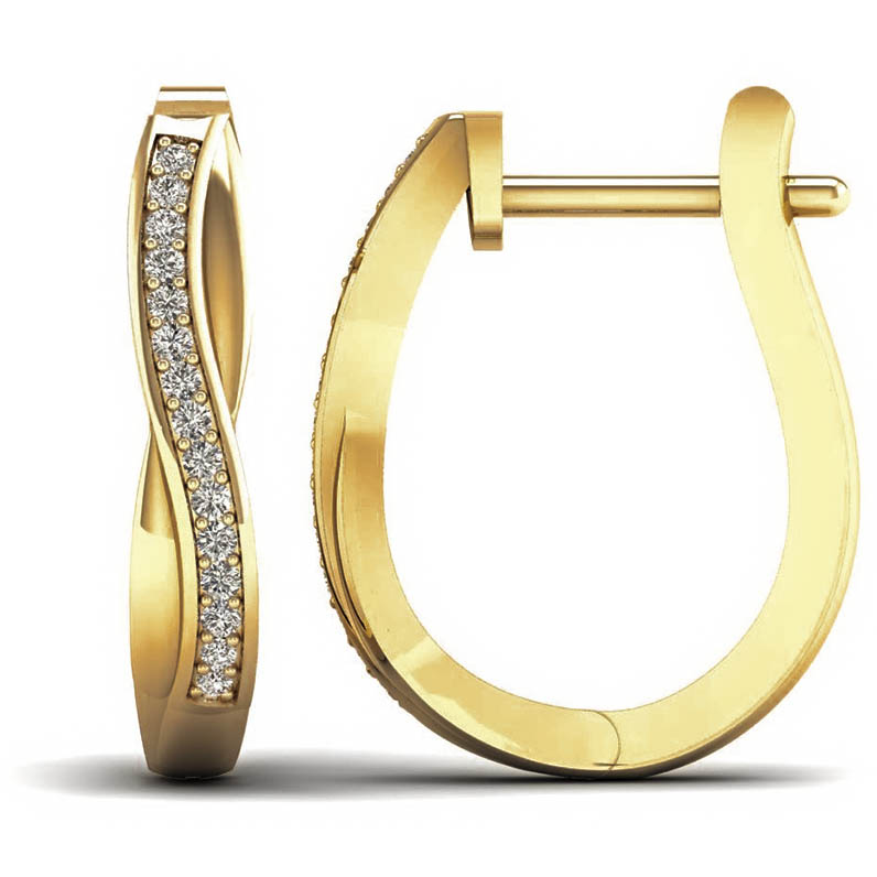 Calvin klein locked earrings store