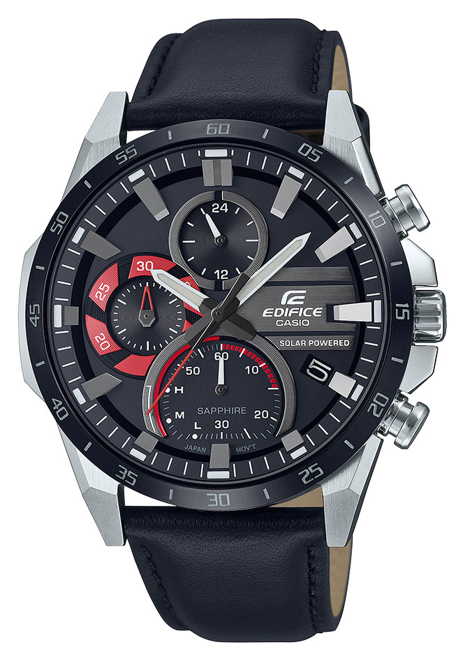 Casio edifice sapphire crystal hotsell solar powered