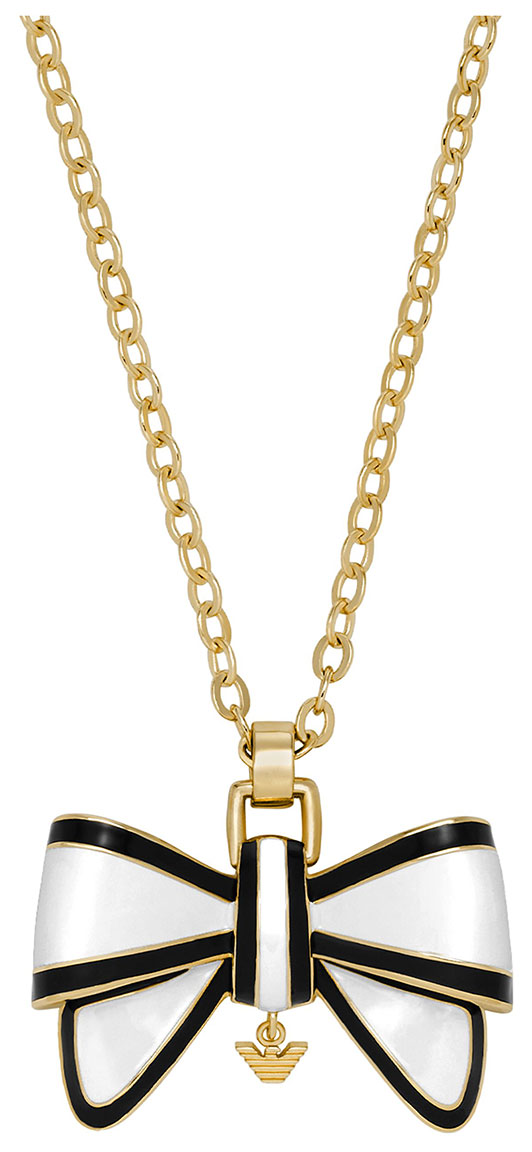 Emporio Armani Fashion The Bow Gold necklace EGS2878710