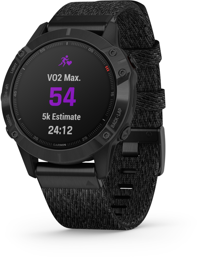 Garmin Fenix 6 Sapphire Black DLC Smart Watch 010-02158-17