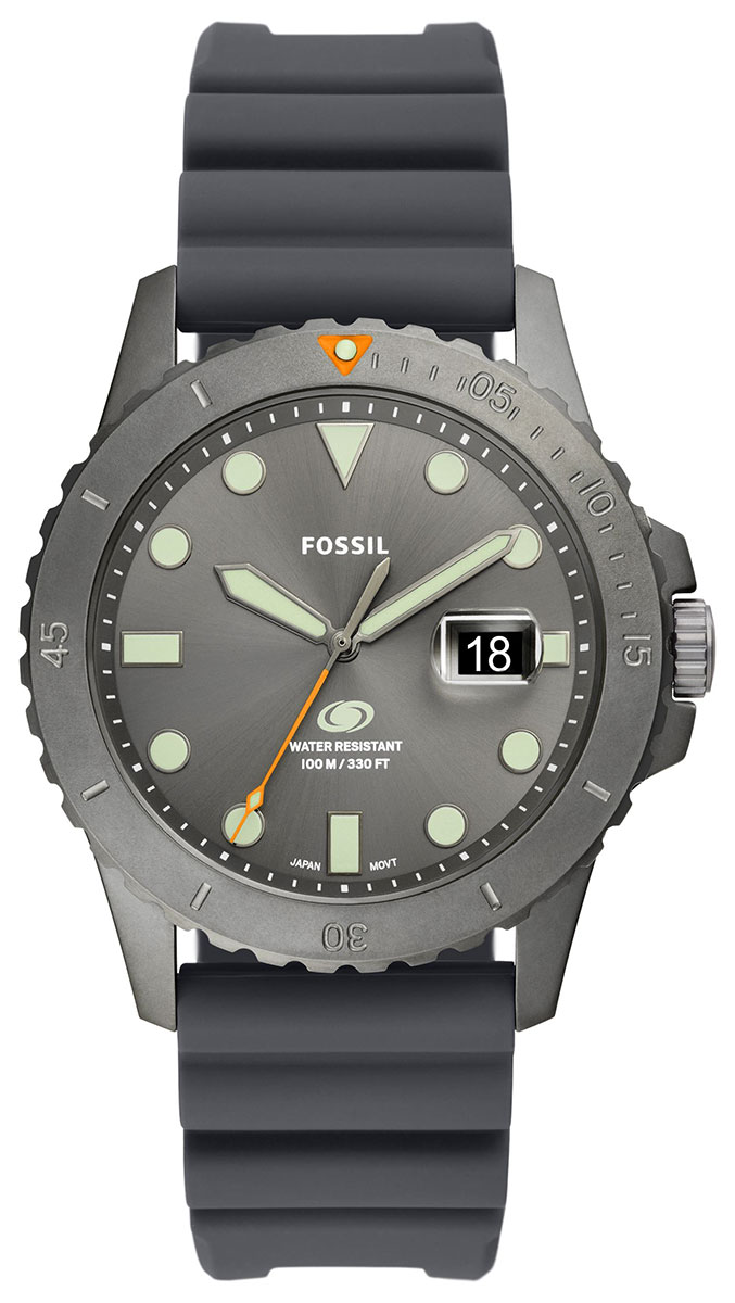 Fossil Blue FS5994 GMT watch - watchesonline.com