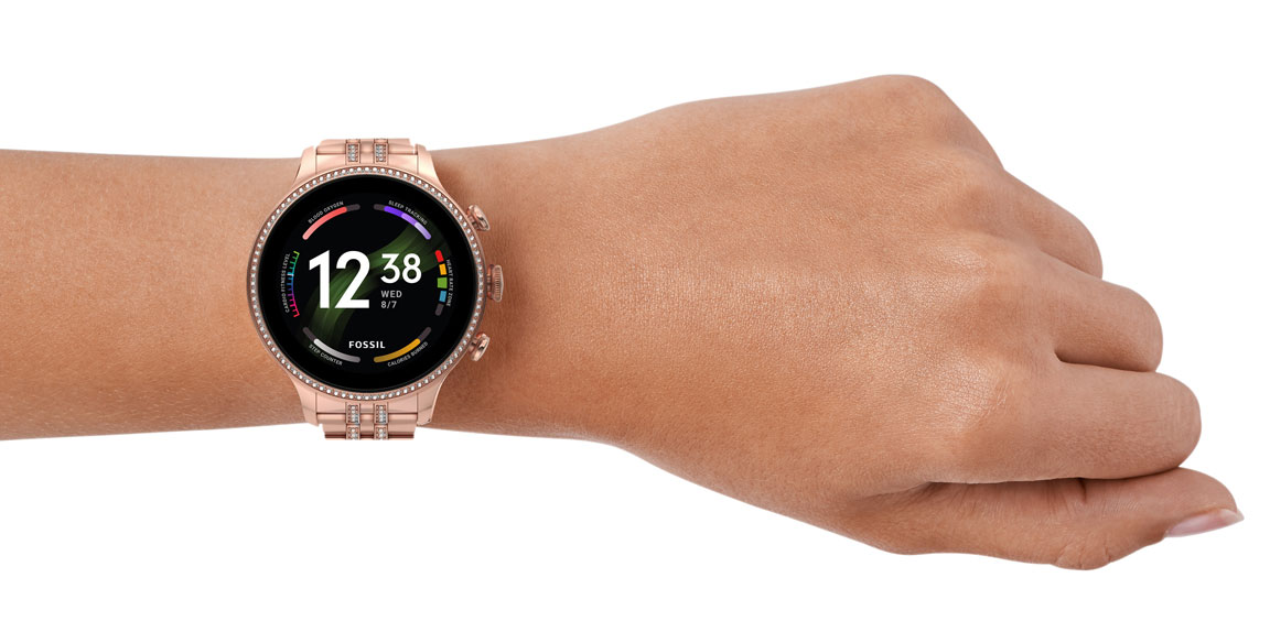 Fossil smartwatch fashion rose gold