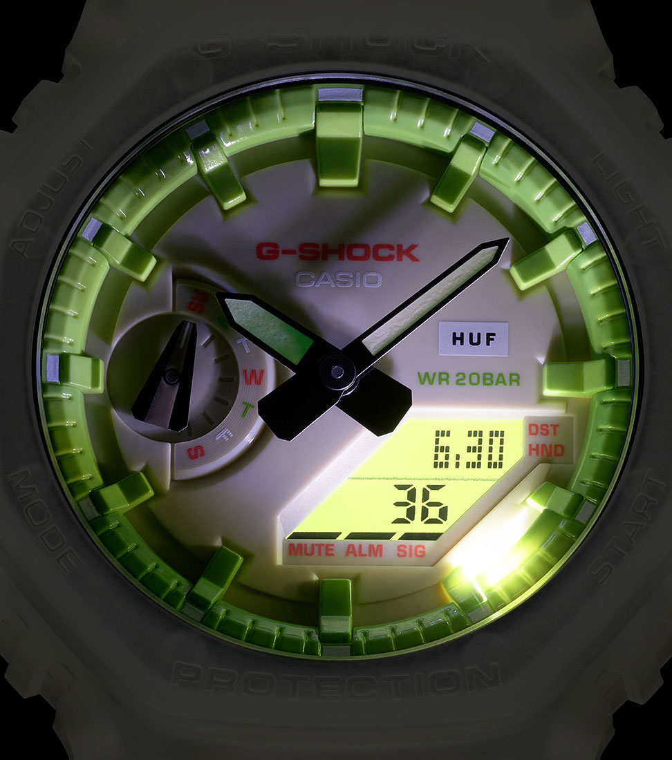 Casio x HUF G Shock Limited Edition GA 2100HUF 5AER watchesonline