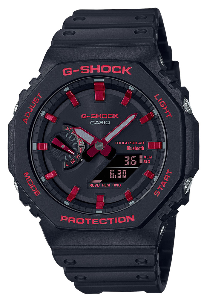 Casio g shock outlet red black