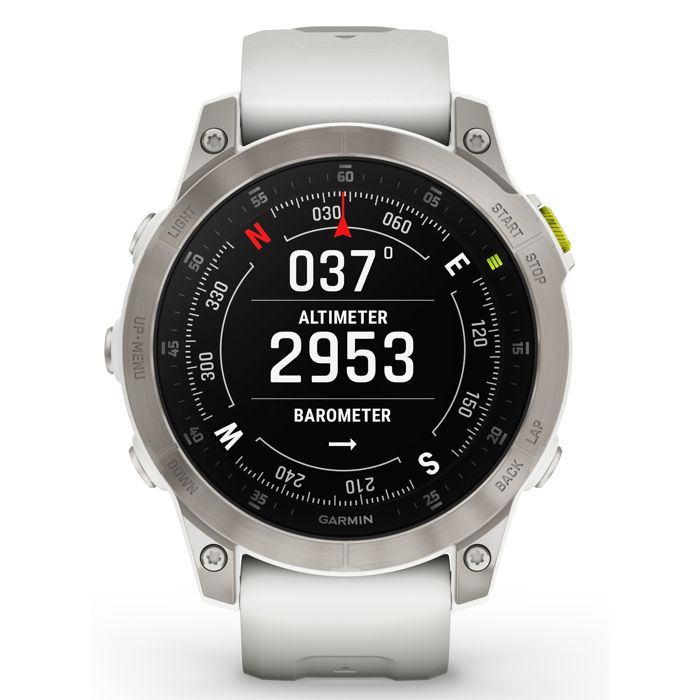 Garmin Epix™ (Gen 2) - Sapphire Smartwatch - White
