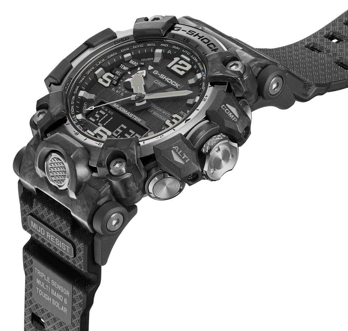 Casio G Shock Carbon Mudmaster GWG 2000 1A1ER watchesonline