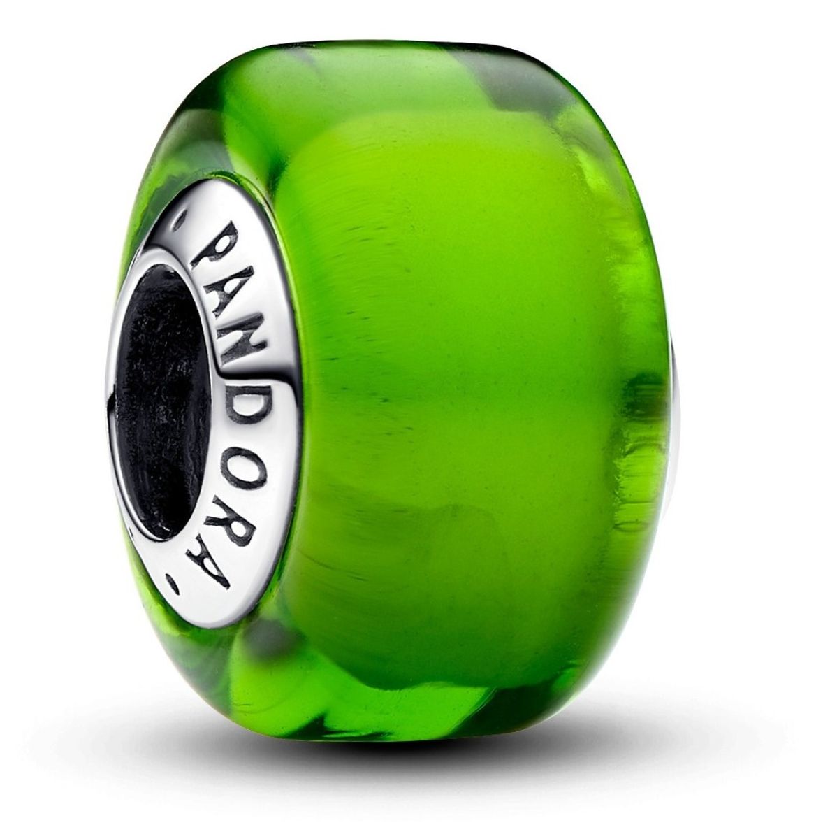 Pandora green sale glass charm