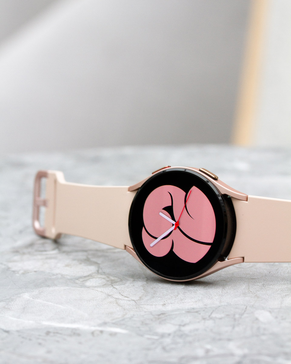 SM-Galaxy Watch4 40mm/Pink Gold【使用感あり】 - 腕時計(デジタル)