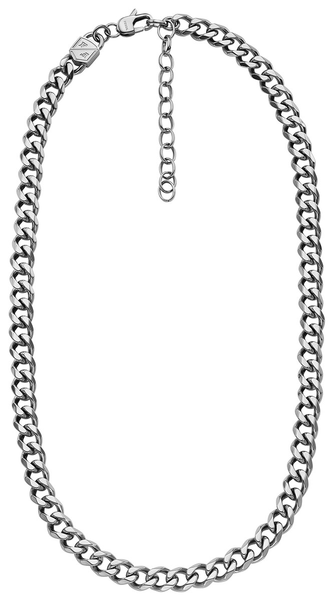 Fossil Jewelry JF04614040 curb necklace - watchesonline.com
