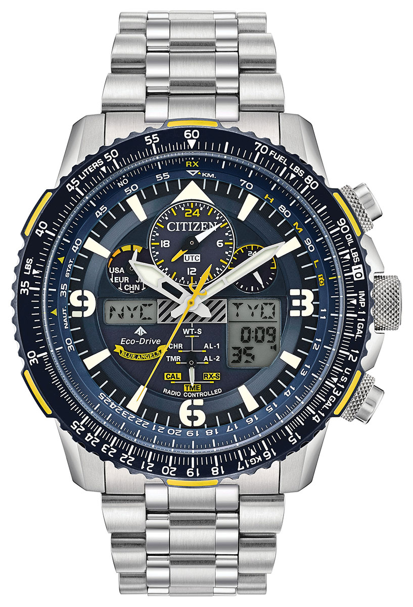 Citizen eco drive blue angels daylight savings time sale