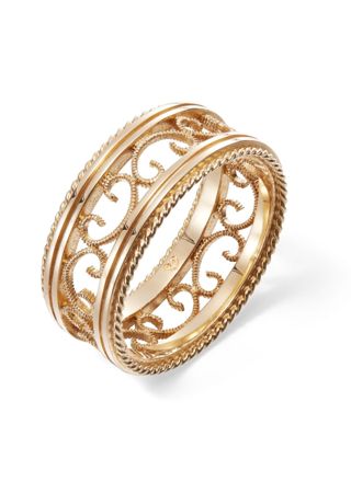 Kalevala Filigree 8.5 mm gold ring 141000502