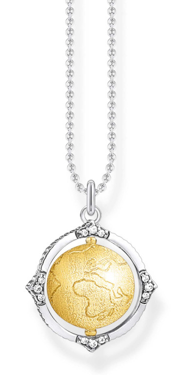 Thomas sabo globe necklace store