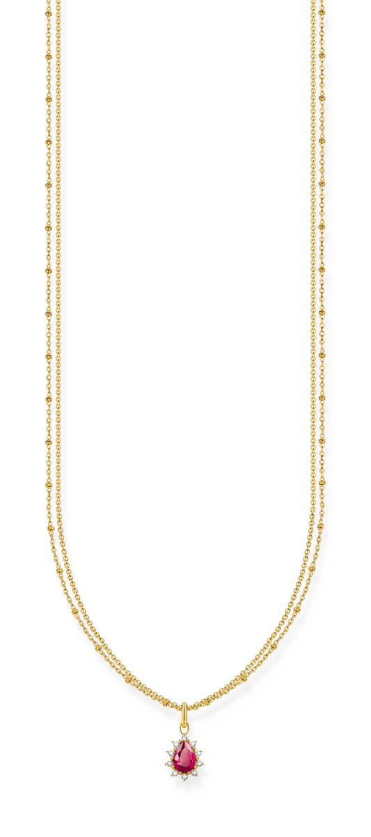 Thomas Sabo True Romance gold plated Vintage Romance necklace KE2294 995 10 L45V watchesonline