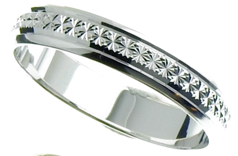 14ct white online gold ring