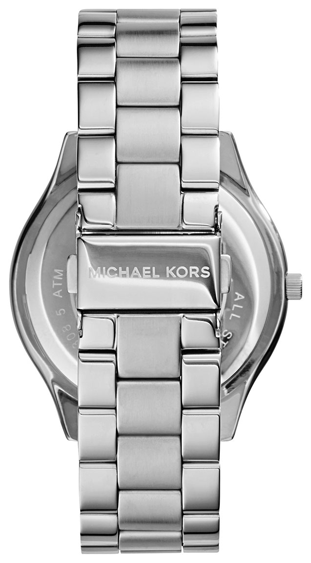 Michael Kors MK3178 Slim Runway Silver watchesonline