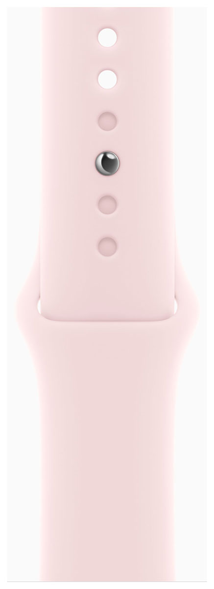 Apple Watch Series 9 (GPS) 41mm Pink Aluminum Case with Light Pink Sport  Band S/M Pink MR933LL/A - Best Buy