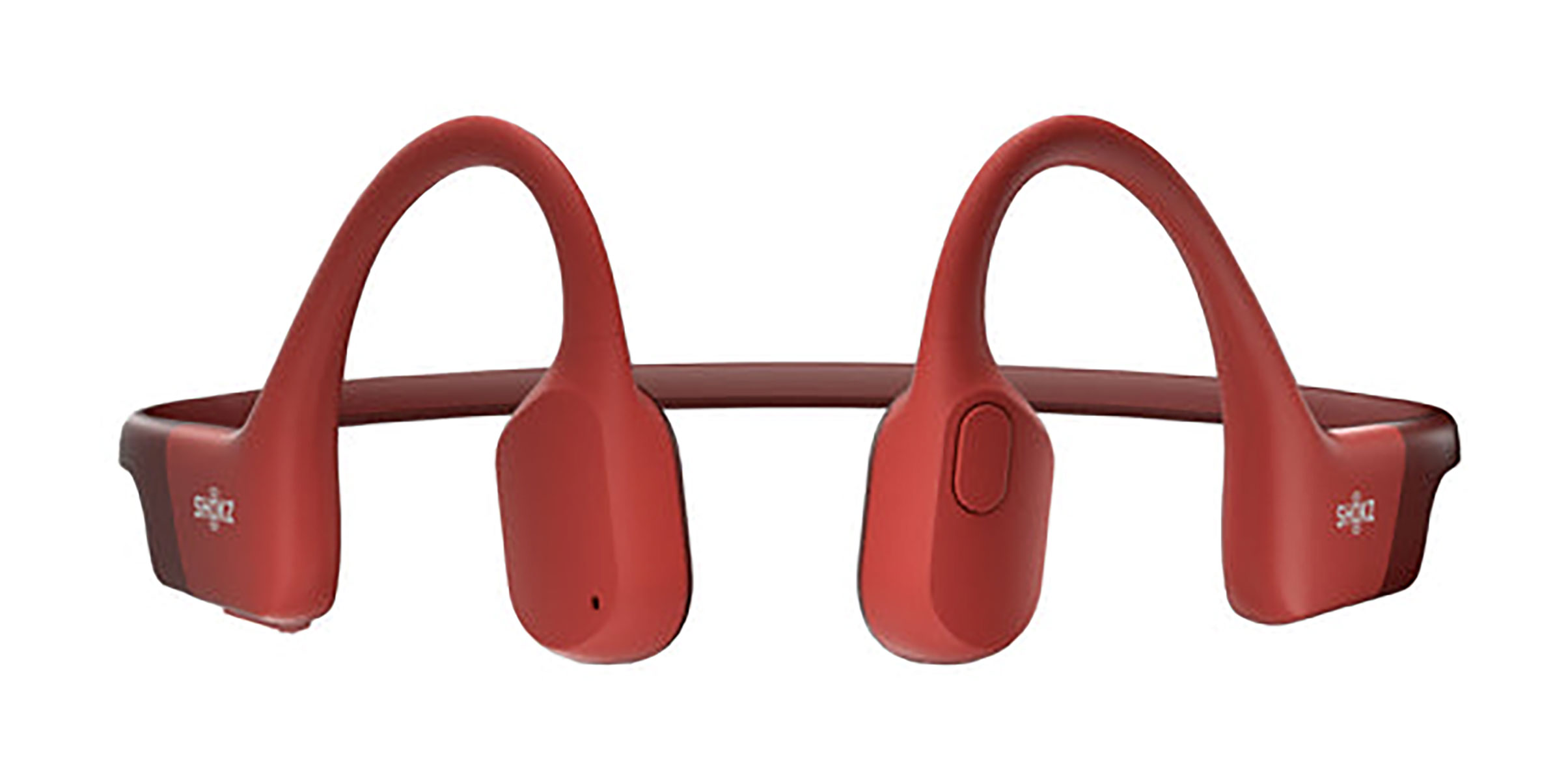 Unisex, Shokz OpenRun Wireless Headphones - Solar Red